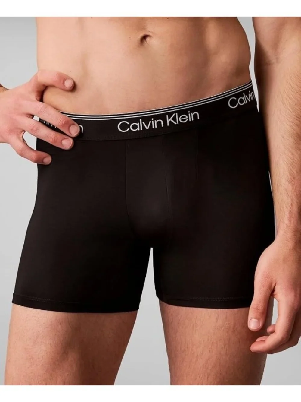 Calvin Klein CK Micro Stretch Boxer Briefs 7 Pack Black Men's Size MEDIUM